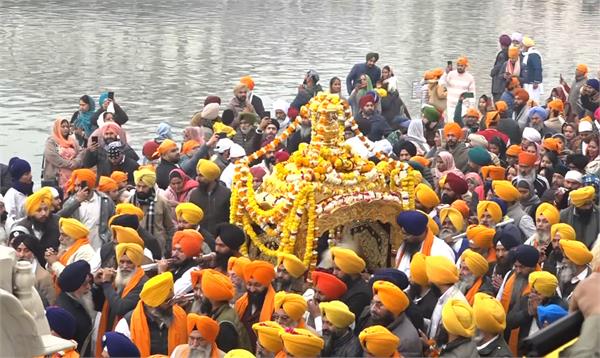 nagar kirtan organized of the birth anniversary of shaheed baba deep singh ji